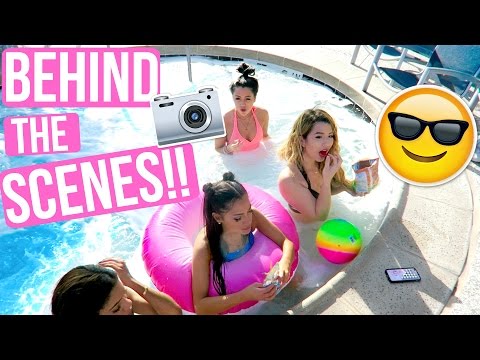 BEHIND THE SCENES: COLLAB W/ Niki, Gabi, Mia, Meredith + Teala!! Video