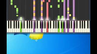 Chris De Burgh   Blonde Hair, Blue Jeans [Piano tutorial by Synthesia]