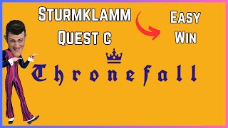 STURMKLAMM Quest C GUIDE | Thronefall |