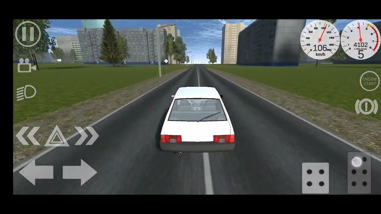 Car Crash Physics Simulator Lada Samara crash
