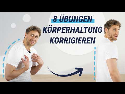 Rundrücken und vorgezogene Schultern korrigieren ➡️ 8 Übungen für eine bessere Körperhaltung