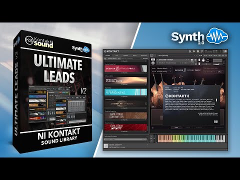 DRS063 - Ultimate Leads MKIII - Native Instruments Kontakt - Full Version ( 32 presets ) - Video Preview 2