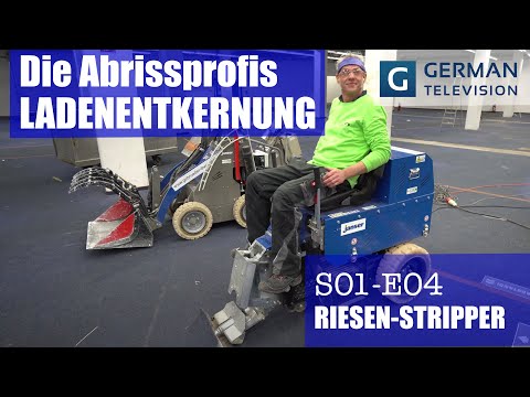 DIE ABRISSPROFIS: Der RIESEN-Stripper entfernt den Boden in Sekunden. S01-E04.