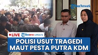LIVE: Polda Jabar Langsung Usut Tragedi Maut di Acara Pernikahan Putra Gubernur Dedi Mulyadi