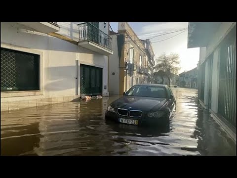 Video Thumbnail: Portugal on edge as Storm Leonardo triggers new flooding