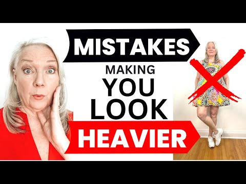 8 Tips To Look Slimmer & Thinner In Outfits & Fashions Women Over 50 & 60
