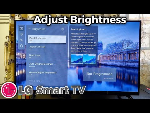 LG Smart TV: How to Adjust Brightness
