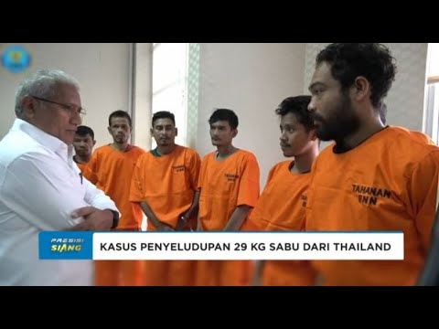 BNN GAGALKAN UPAYA PENYELUNDUPAN SABU DARI THAILAND