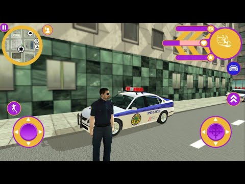US Police Crime Rope Hero Real Gangster Simulator | Police Gangster Crime Games | Android Gameplay