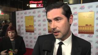 By The Sea: Melvil Poupaud Red Carpet AFI Movie Premiere Interview | ScreenSlam video