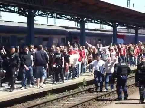 FTC vs. DVTK 13/14 - A diósgyőri szurkolók a Keletiben I.