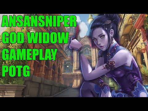 ANSANSNIPER GOD WIDOWMAKER GAMEPLAY POTG - TOP 500 OVERWATCH SEASON 25