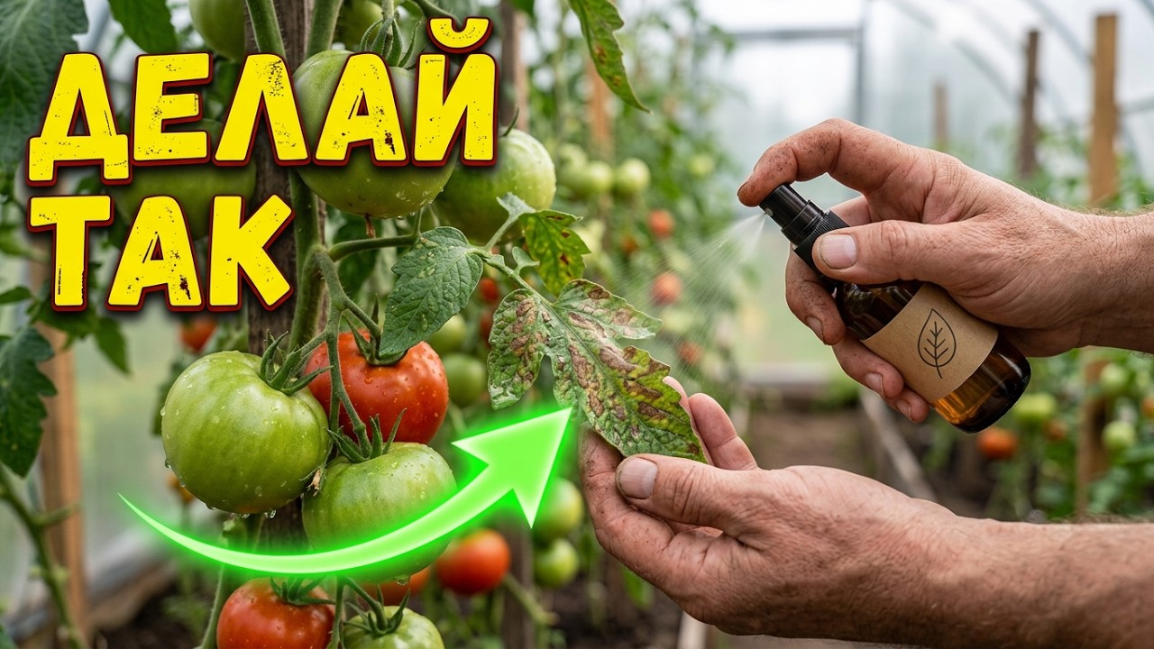 💥 БОЛЕЗНИ ОГОРОДА В ПРОШЛОМ! 🍅 Скорая помощь томатам от фитофторы и гнили б