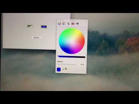 swiftでNSColorPanelに不透明度がなかったので・・・