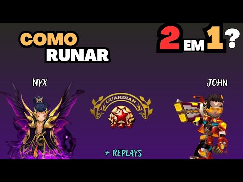 COMO runar: NYX & JOHN no SUMMONERS WAR | HOW TO RUNE