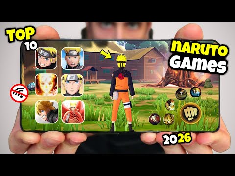 TOP 10 Best Naruto Games For Android & iOS in 2025 | Hight Graphics 4K  ( Offline / Online )