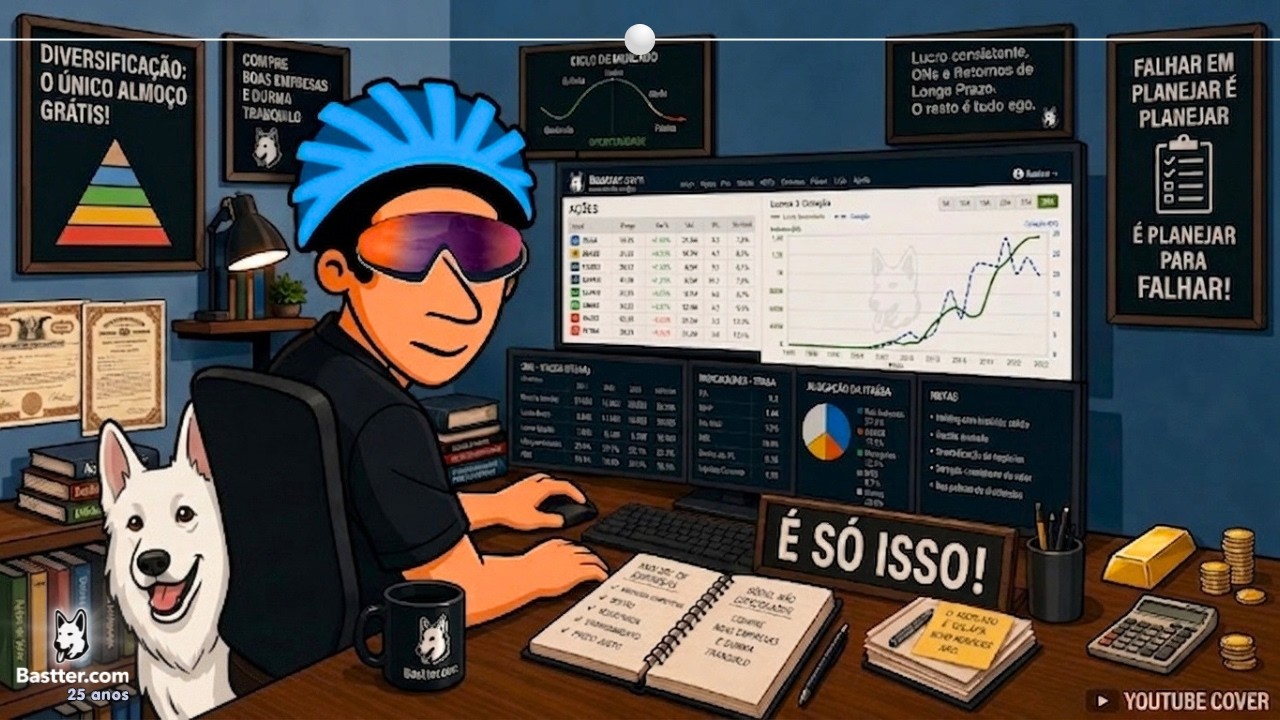 SEJA SÓCIO DAS EMPRESAS e não ESCRAVO DELAS - Live do Bastter