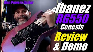 Video thumbnail for Ibanez RG550 Genesis - Full Review & Demo - Neon Purple by Ben Powers Guitar