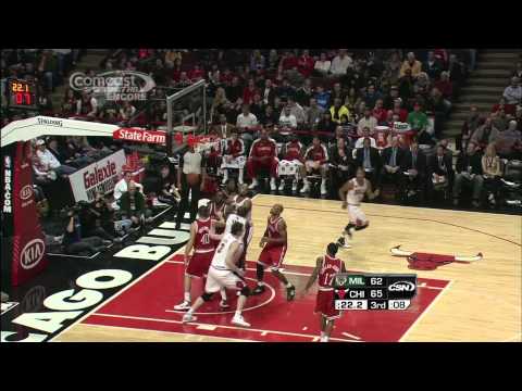 Bulls Highlights - Bucks at Bulls - 12/29/2010 - HD