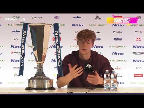Emotional Jannik Sinner Reflects After Beating Carlos Alcaraz in ATP Finals Crown Defence