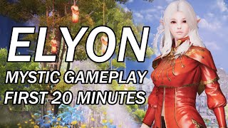 Elyon Prologue Mystic Gameplay - First 20 Minutes - GeForce 2080 SUPER