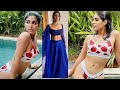 Samyuktha Menon Hot Photoshoot Video Actress Samyuktha Latest Saree Fashion Looks Edit Compilation
