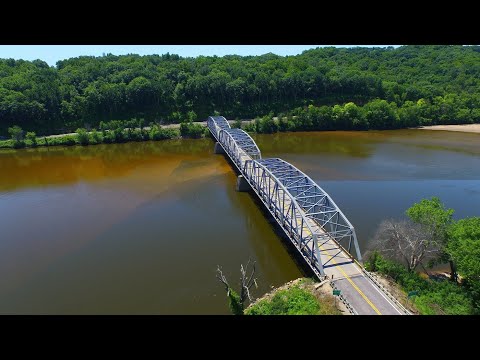 Lone Rock (WI) bridge. First steps toward replacement.