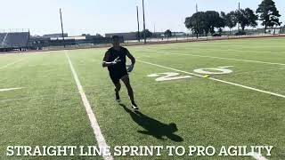 Speed and Agility Drills: T-Drill