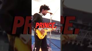 Prince SKILLED guitar soundcheck (NFL football game LIVE) 🔥🎸 #prince #soundcheck #nfl #live