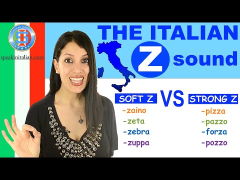 Improve your italian pronunciation: The Italian "Z" Sound