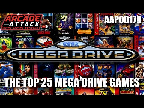 The 25 Best SEGA Mega Drive / Genesis Games - Sonic 2 to Streets of Rage :[AAPOD179]