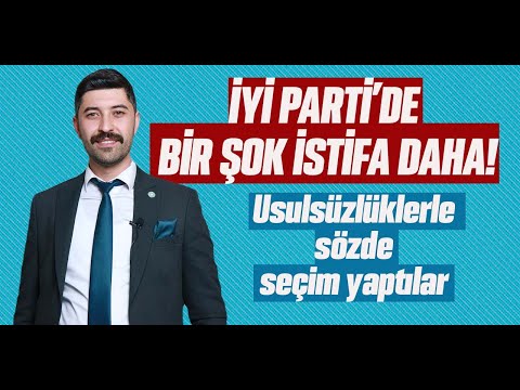 İYİ Parti'de bir şok istifa daha! Furkan Özen görevini bıraktı