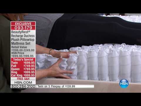 HSN | HSN Today: Concierge Collection Bedding / Beautyrest Mattresses 02.20.2017 - 08 AM