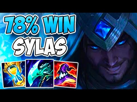 78% WIN RATE JUNGLE SYLAS IN KOREAN CHALLENGER | CHALLENGER SYLAS JUNGLE GAMEPLAY | Patch 12.22 S12