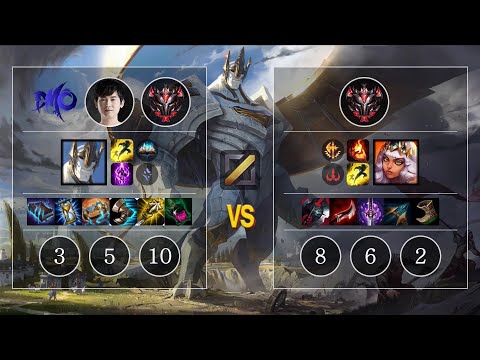 DMO Xiaowei Galio vs Qiyana Mid - KR Patch 10.12