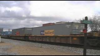 preview picture of video 'Norfolk Southern Piedmont Division: Buford, GA 1/8/2008'