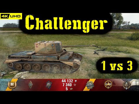 World of Tanks Challenger Replay - 7 Kills 3.1K DMG(Patch 1.6.1)