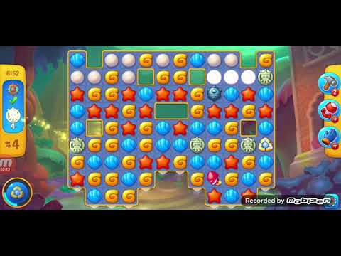 fishdom gameplay / level 6152 / It is like the ads? / thank you