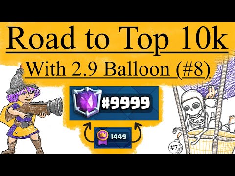 Road to Top 10k in the World with 2.9 Balloon! (Pt 8)