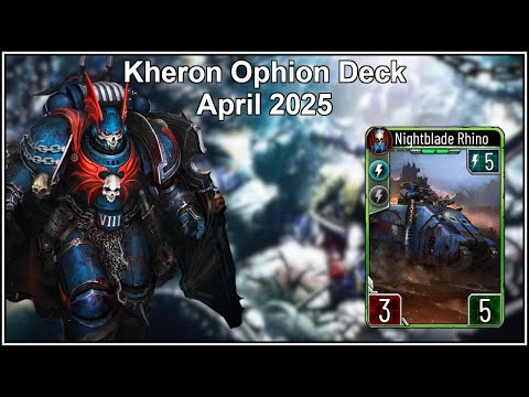 Kheron Ophion Deck - April 2025 (Replays + Analysis)