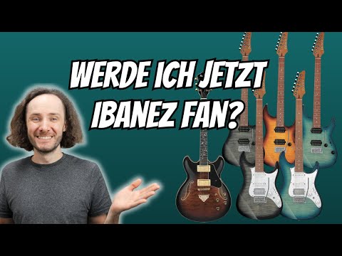 Neue Ibanez E-Gitarren 2025