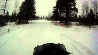 preview picture of video 'Snowmobile Trail Riding In Ontario Season 2 Episode 6 Part 2 Renfrew To Cobden'