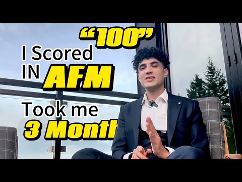 How to pass ACCA AFM… Skipping tough parts! | Took me 3 Months