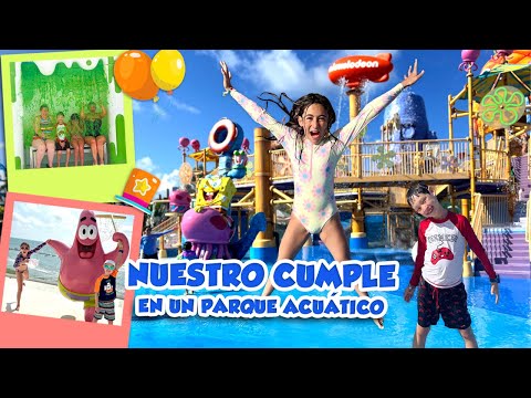 PASAMOS NUESTROS CUMPLEAÑOS EN UN PARQUE ACUÁTICO