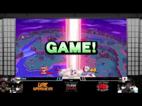 Dubai Dojo Singles: Snick (Luigi, Fox) vs SHI-G | 9B (Bayonetta) - Pools