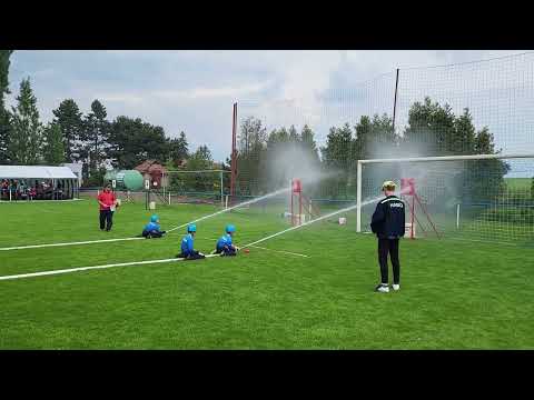 Polabská liga Krchleby - 1. pokus MLADÍ HASIČI B - SDH Kanín 1