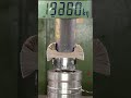How strong is money? 😱🫣 #realmoney #hydraulicpress #crushing #viral