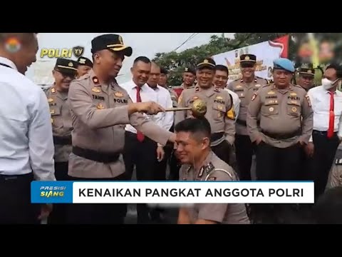 24 BINTARA POLRI DAN ASN DI SUKABUMI NAIK PANGKAT