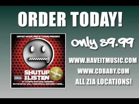 Shutup & Listen Vol. 1 Promo Featuring Twista