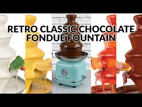 CLCF4AQ | Retro Classic Chocolate Fondue Fountain